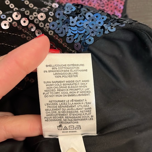 Express Sequin Mini Skirt - Picture 7 of 8